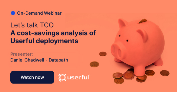 Webinar Userful, Parliamo di TCO, Un'analisi dei costi di implementazione di Userful, presentato da Daniel Chadwell di Datapath