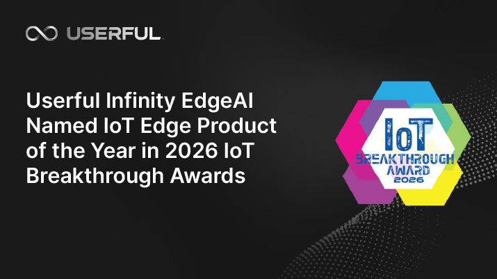 Userful Infinity EdgeAI nominato Prodotto IoT Edge dell'anno ai premi IoT Breakthrough Awards 2026