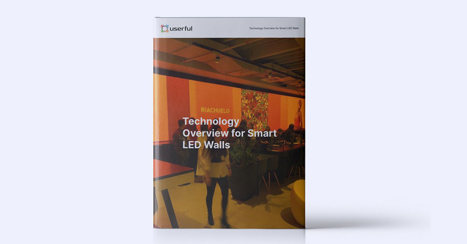 Panoramica della tecnologia per pareti LED intelligenti di Userful Ebook