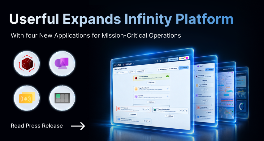 Userful amplia la piattaforma Infinity con quattro nuove applicazioni per operazioni mission-critical...